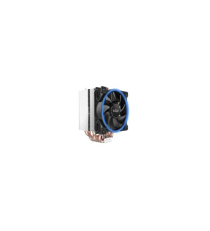 Cooler  pccooler, skt. universal, racire cu aer, vent. 120 mm x 1, 1800 rpm, blue led "gi-h58u corona b"