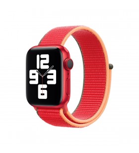 Curea apple watch 40mm band: (product)red sport loop