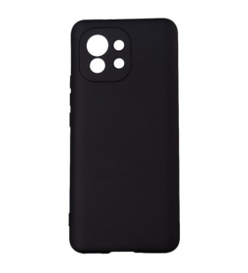Husa smartphone spacer pentru xiaomi mi 11 5g, grosime 1.5mm, material flexibil tpu, negru