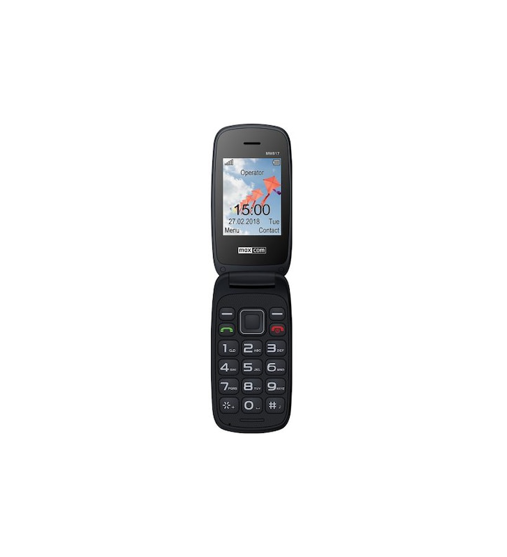 Telefon mobil maxcom comfort mm817, dual sim, 2g, black