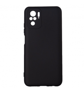 Husa smartphone spacer pentru xiaomi pocophone m3 pro 5g, grosime 2mm, material flexibil silicon + interior cu microfibra, negru