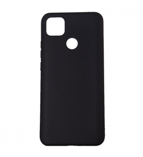 Husa smartphone spacer pentru xiaomi redmi 9c, grosime 1.5mm, material flexibil tpu, negru