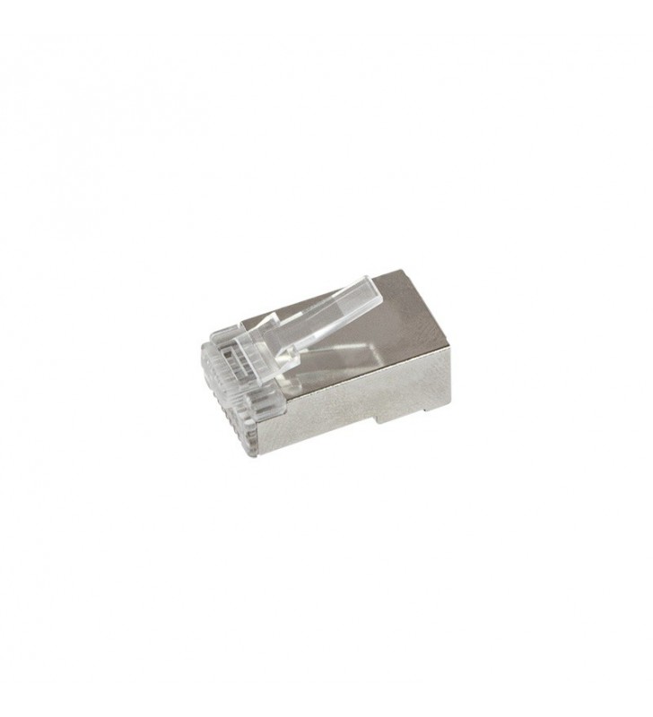 Mufa rj-45 logilink pt. cablu ftp, sftp, cat6, rj-45 (t), ecranat, plastic cu metal, pass-through,  50 buc, "mp0077"