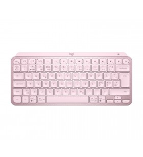 Logitech mx keys mini tastaturi rf wireless + bluetooth qwerty nordic trandafir