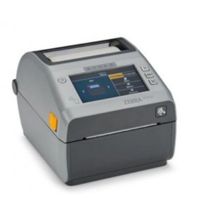 Direct thermal printer zd621 color touch lcd, 300 dpi, usb, usb host, ethernet, serial, btle5, eu and uk cords, swiss font, ezpl