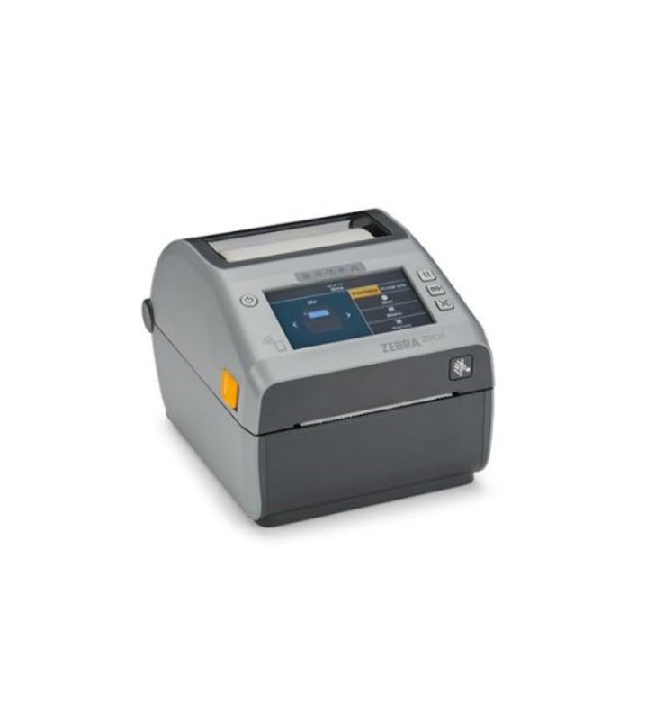 Direct thermal printer zd621 color touch lcd, 300 dpi, usb, usb host, ethernet, serial, btle5, eu and uk cords, swiss font, ezpl