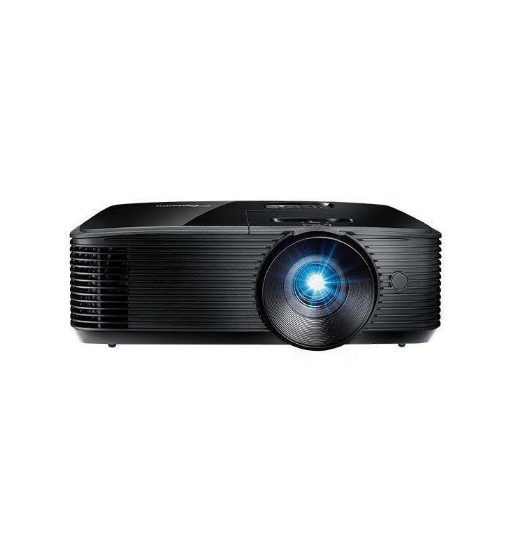 Videoprojector hd145x, 1080p native resolution, 3400 ansi lumen brightness, 25.000:1 contrast ratio, inputs 1 x hdmi 1.4a 3d support outputs 1 x audio 3.5mm, 1 x usb-a power 1.5a, 1,1 manual zoom, 1,47:1 ~ 1,62:1 throw ratio, accurate rec.709 colours