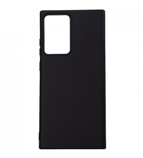 Husa smartphone spacer pentru samsung galaxy note 20 ultra, grosime 1.5mm, material flexibil tpu, negru