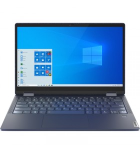 Ultrabook lenovo 13.3' yoga 6 13alc6, fhd ips touch, procesor amd ryzen™ 5 5500u (8m cache, up to 4.0 ghz), 8gb ddr4, 512gb ssd, radeon, win 10 home, abyss blue