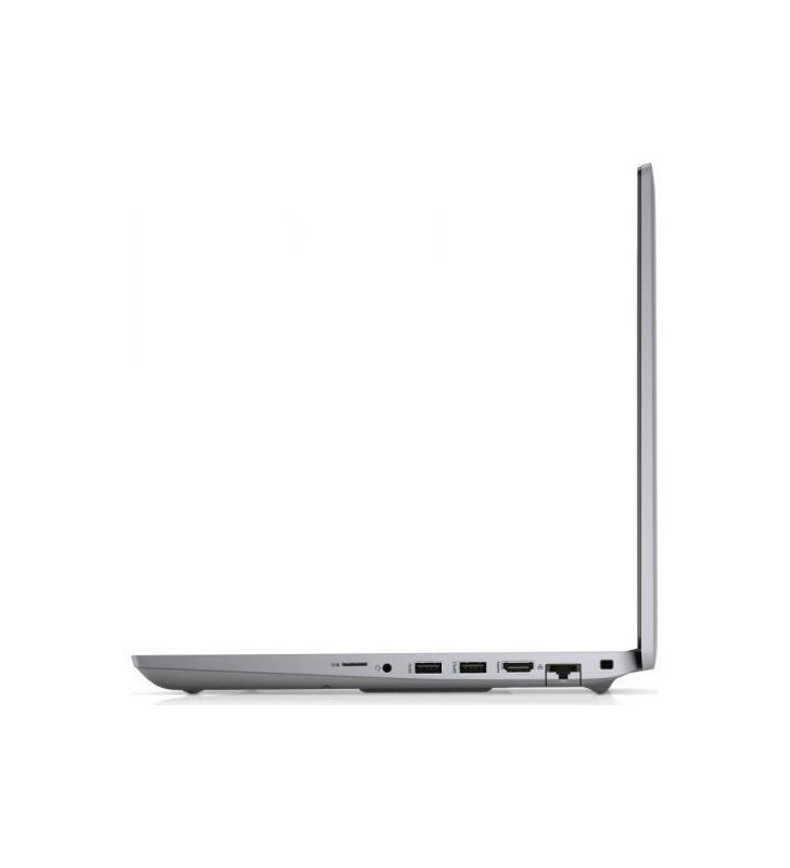 Laptop dell precision 3561, intel core i7-11850h, 15.6inch, ram 16gb, ssd 512gb, nvidia t1200 4gb, linux, grey