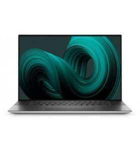 Laptop dell xps 17 9710, intel core i9-11900h, 17inch touch, ram 32gb, ssd 1tb, nvidia geforce rtx 3060 6gb, windows 11 pro, platinum silver