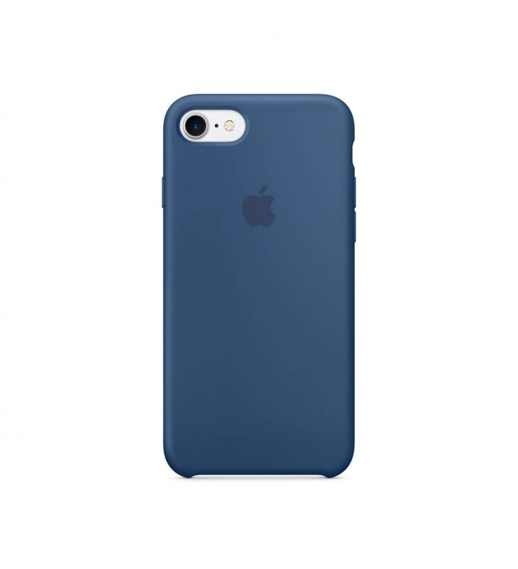 Husa de protectie apple pentru iphone 7, 8  si se, silicon, ocean blue