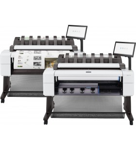 Hp designjet t2600dr imprimante de format mare inkjet termală culoare 2400 x 1200 dpi ethernet lan