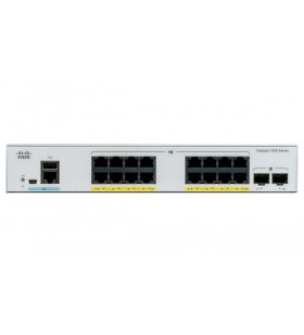Cisco catalyst c1000-16fp-2g-l switch-uri gestionate l2 gigabit ethernet (10/100/1000) power over ethernet (poe) suport gri