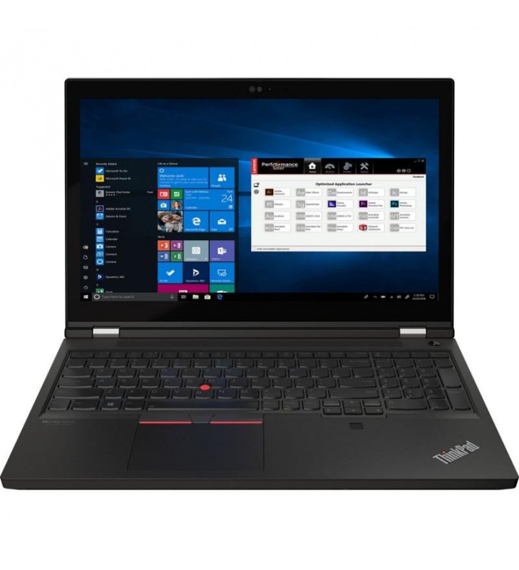 Laptop thinkpad p15 gen 2 cu procesor intel xeon w-11955m, 15.6", uhd, 32gb, 1tb ssd, nvidia rtx a4000 8gb, windows 10 pro, black