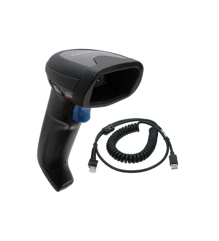 Quickscan qw2520, 2d vga imager, usb interface, black, (kit includes scanner and usb coiled cable 90a052285)