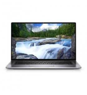 Laptop 2-in-1 dell latitude 9520, intel core i7-1185g7, 15inch touch, ram 16gb, ssd 512gb, intel iris xe graphics, windows 11 pro, silver