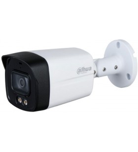 Camera 5mp, exterior, lumina alba 40m, microfon, 3.6mm - dahua hac-hfw1509tlm-a-led