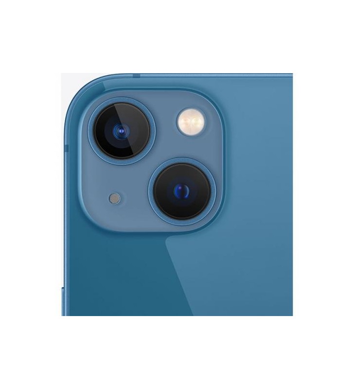 Telefon mobil apple iphone 13 mini, dual sim hybrid, 128gb, 4gb ram, 5g, blue