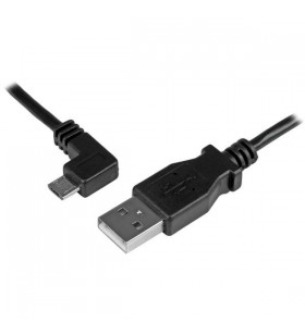 Startech.com usbaub50cmla cabluri usb 0,5 m usb 2.0 usb a micro-usb b negru
