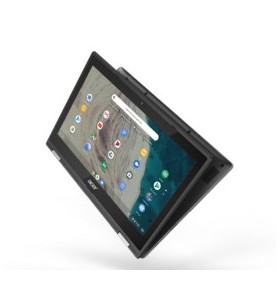 Acer chromebook r752tn-c07t 29,5 cm (11.6") ecran tactil hd intel® celeron® n 8 giga bites lpddr4-sdram 64 giga bites flash
