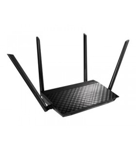 Asus rt-ac59u v2 router wireless gigabit ethernet bandă dublă (2.4 ghz/ 5 ghz) 4g negru