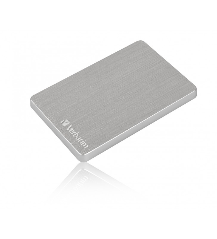 Verbatim store 'n' go alu slim hard-disk-uri externe 2000 giga bites argint