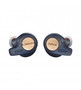Jabra elite active 65t căști true wireless stereo (tws) în ureche sporturi micro-usb bluetooth albastru, cupru