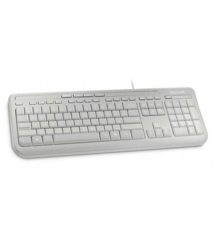 Microsoft wired keyboard 600, de tastaturi usb alb