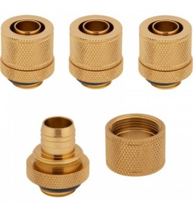 Conectori watercooling corsair hydro x series xf compression 10/13mm four pack, gold