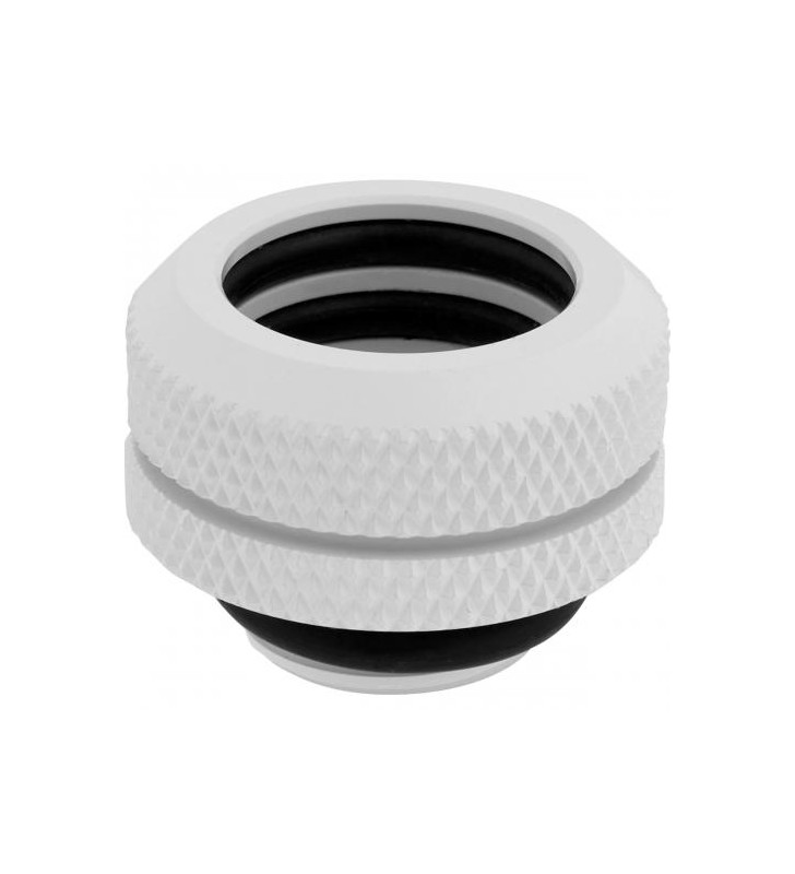 Conectori watercooling hydro x series xf hardline 14mm od fittings four pack, white