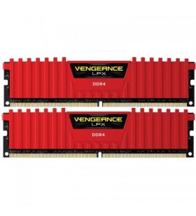 Kit memorie corsair vengeance lpx red 32gb ddr4-2666mhz, cl16