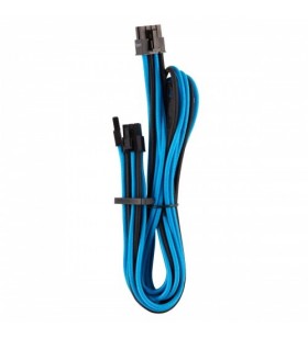 Cablu alimentare corsair premium individually sleeved, 0.65m, blue