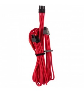 Cablu alimentare corsair cp-8920251, 0.65m, red