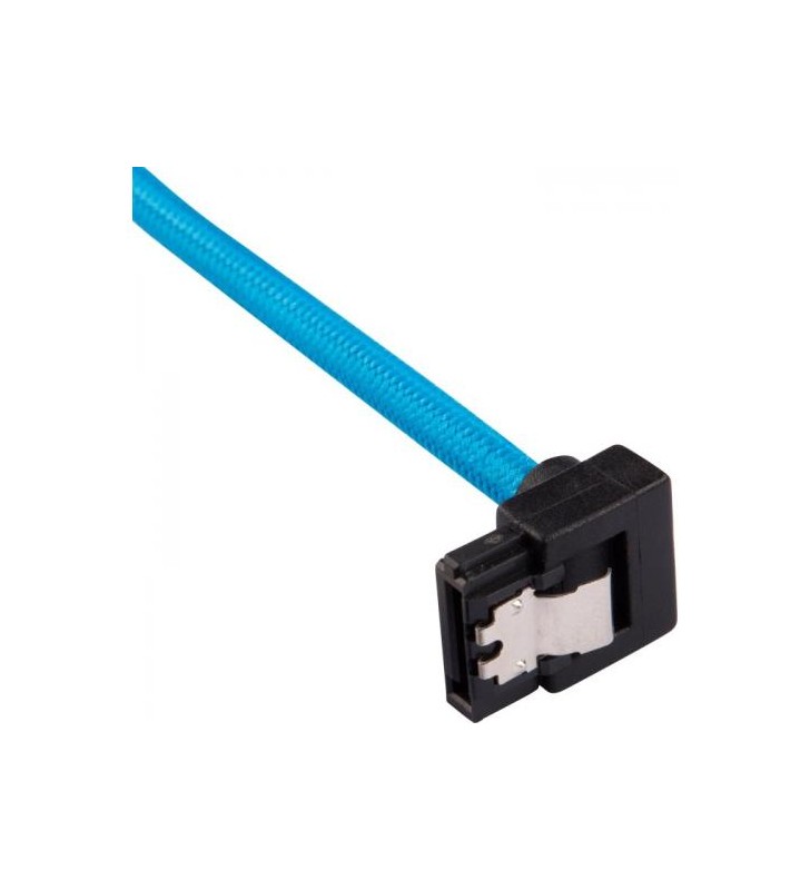 Set cablu corsair premium, sata-sata, 0.6m, blue