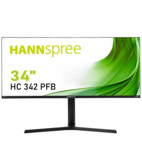 Hannspree hc 342 pfb 86,4 cm (34") 3440 x 1440 pixel ultrawide quad hd led negru