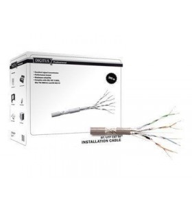 Cablu de instalare digitus - cablu vrac - 305 m - gri