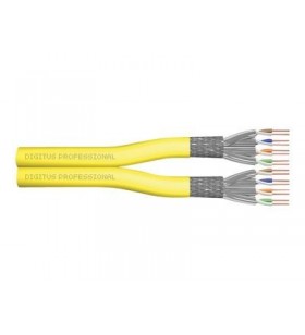 Cablu de instalare profesional digitus - cablu vrac - 500 m - galben, ral 1028