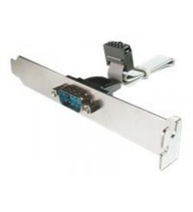 Digitus cablu adaptor suport pentru fantă - dsub (9-pini)/conector priză (10-pini) - 25 cm