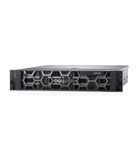 Dell poweredge r550 rack server,intel xeon silver 4310 2.1g(12c/24t),32gb rdimm 3200mt/s,2.4tb 10k rpm sas 2.5in hotplug hdd,(16x2.5"sas/sata),perc h745,idrac9 enterprise 15g,dual hot plug ps(1+1)600w,rails,3yr nbd