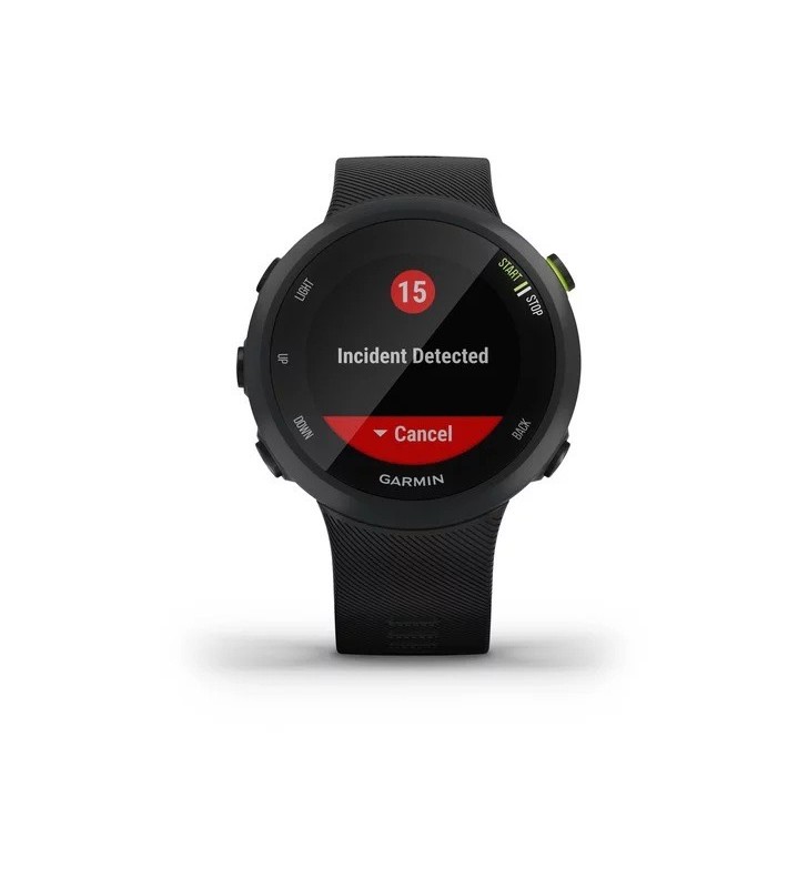 Smartwatch garmin, forerunner 45, ecran 1.04 inch, touchscreen da 1.04 inch, conectare prin gps, negru, "010-02156-15" (include tv 0.18lei)