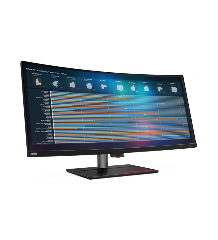 Lenovo thinkvision p40w-20 100,8 cm (39.7") 5120 x 2160 pixel 5k ultra hd led negru
