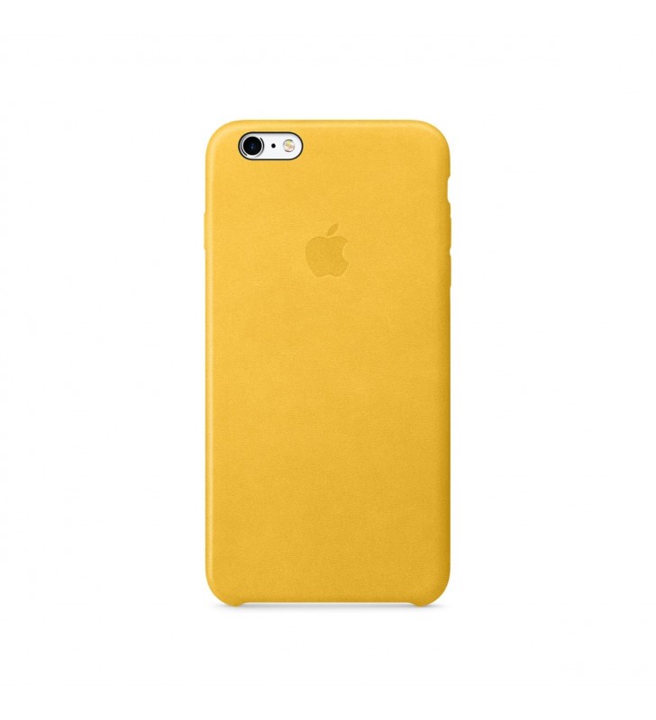 Husa de protectie apple pentru iphone 6s, piele, marigold