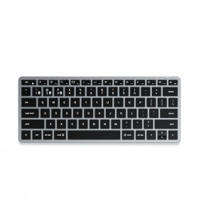 Tastatura wireless satechi slim x1, usb-c, bluetooth, layout us, space grey