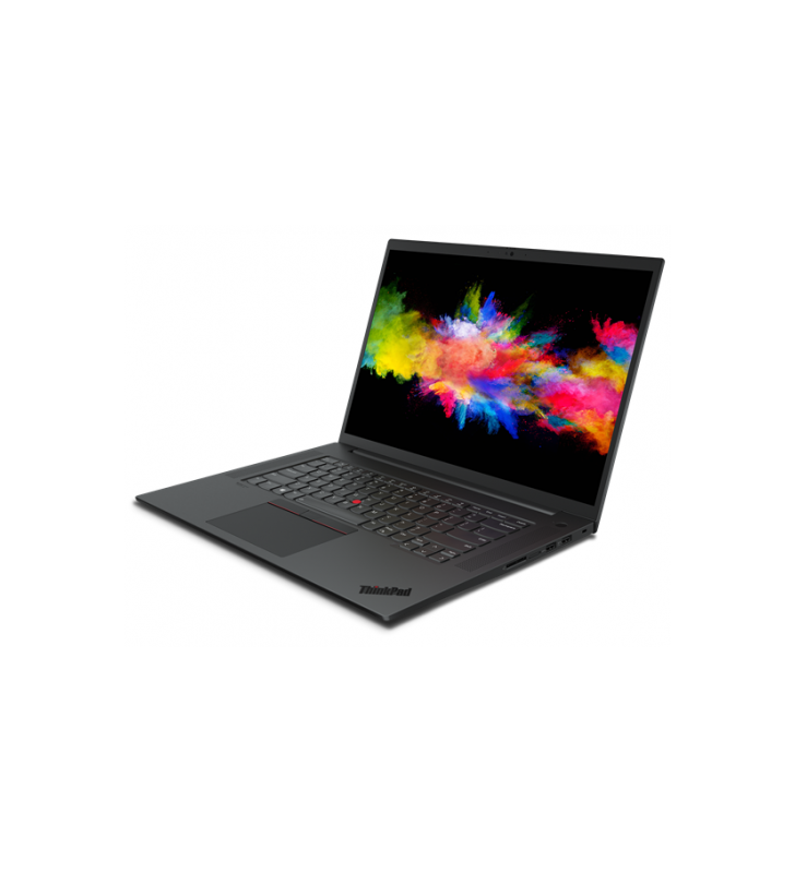 Laptop lenovo thinkpad p1 gen4, intel core i7-11800h, 16inch, ram 16gb, ssd 512gb, nvidia rtx a2000 4gb, windows 10 pro, black