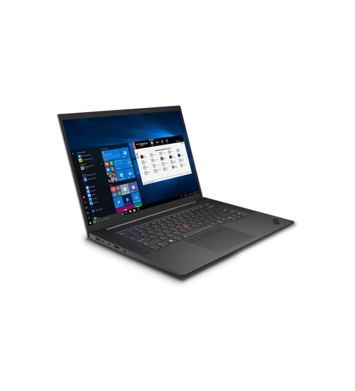 Laptop lenovo thinkpad p1 gen4, intel core i7-11800h, 16inch, ram 16gb, ssd 512gb, nvidia rtx a2000 4gb, windows 10 pro, black