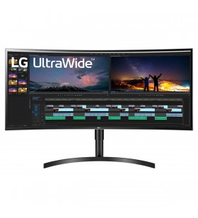 Lg 38wn75c-b led display 96,5 cm (38") 3840 x 1600 pixel ultrawide quad hd+ negru