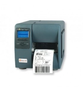 M-4206 - 4inch-203 dpi, 6 ips, printer with graphic display, bi-directional tt, 220v: eu and gb plug, internal lan option, fixed media