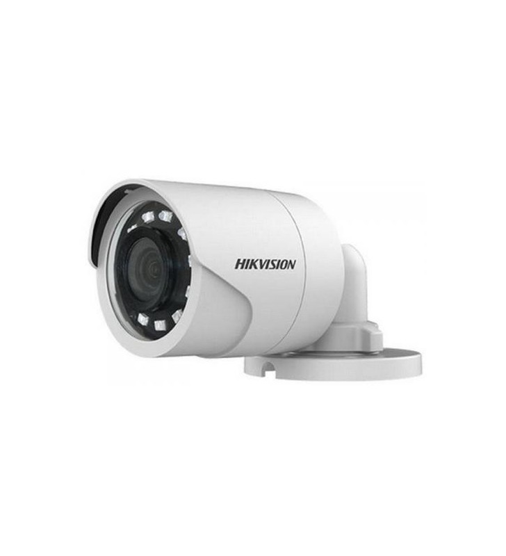 Camera supraveghere hikvision bullet, pt. exterior, dist. ir 25 m, lentila fixa 3.6 mm, 2 mpx, cu fir, carcasa metal, "ds-2ce16d0t-irf3c" (include tv 0.8lei)