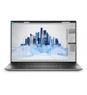 Laptop dell precision 5760, i9-11950h, 17 inch, touch, ram 32gb, ssd 512gb, rtx a3000 6gb, no os, titan grey